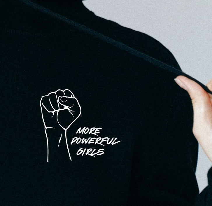 Hoodie - More Powerful Girls - Adult