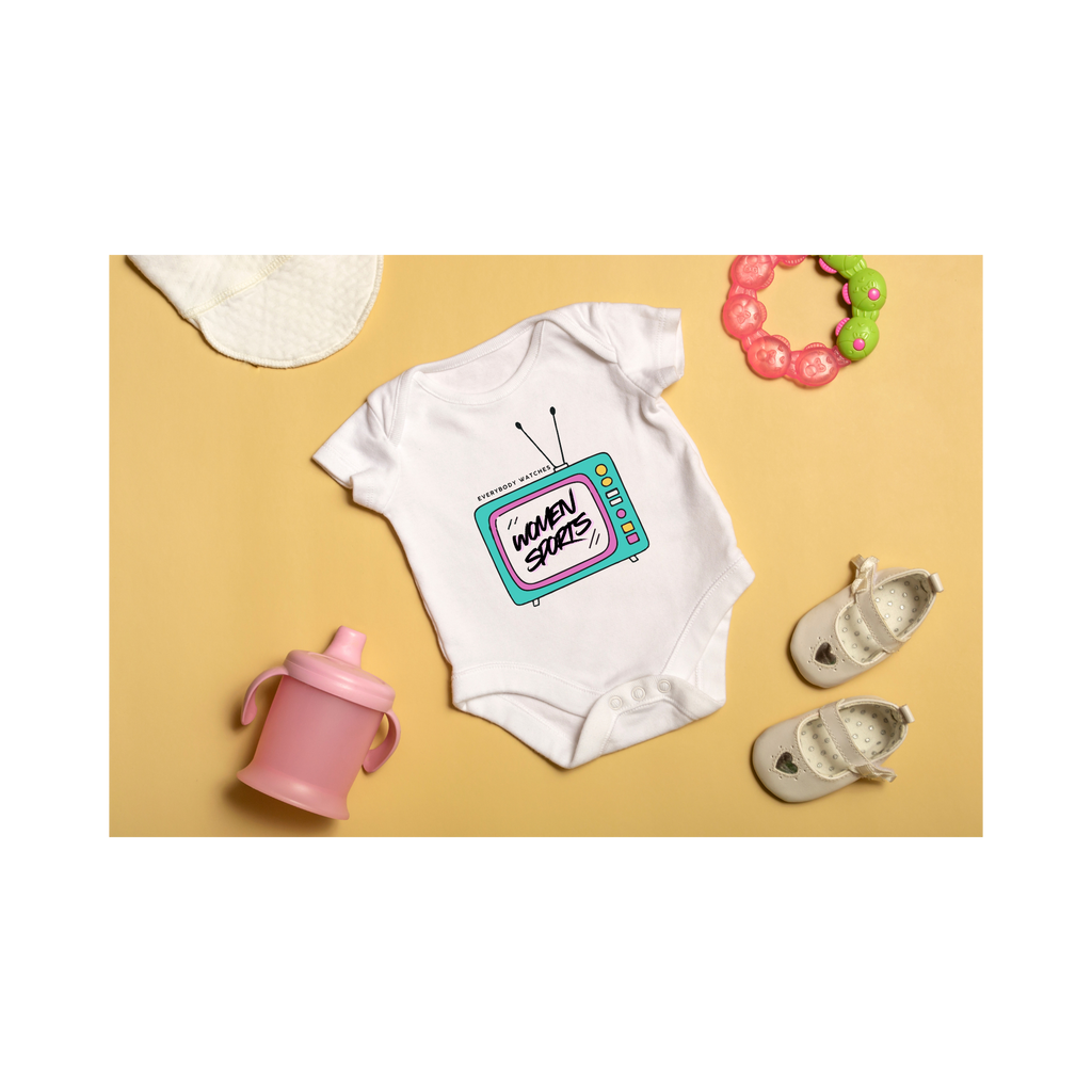 Baby Onesie Everybody watches Women Sports !